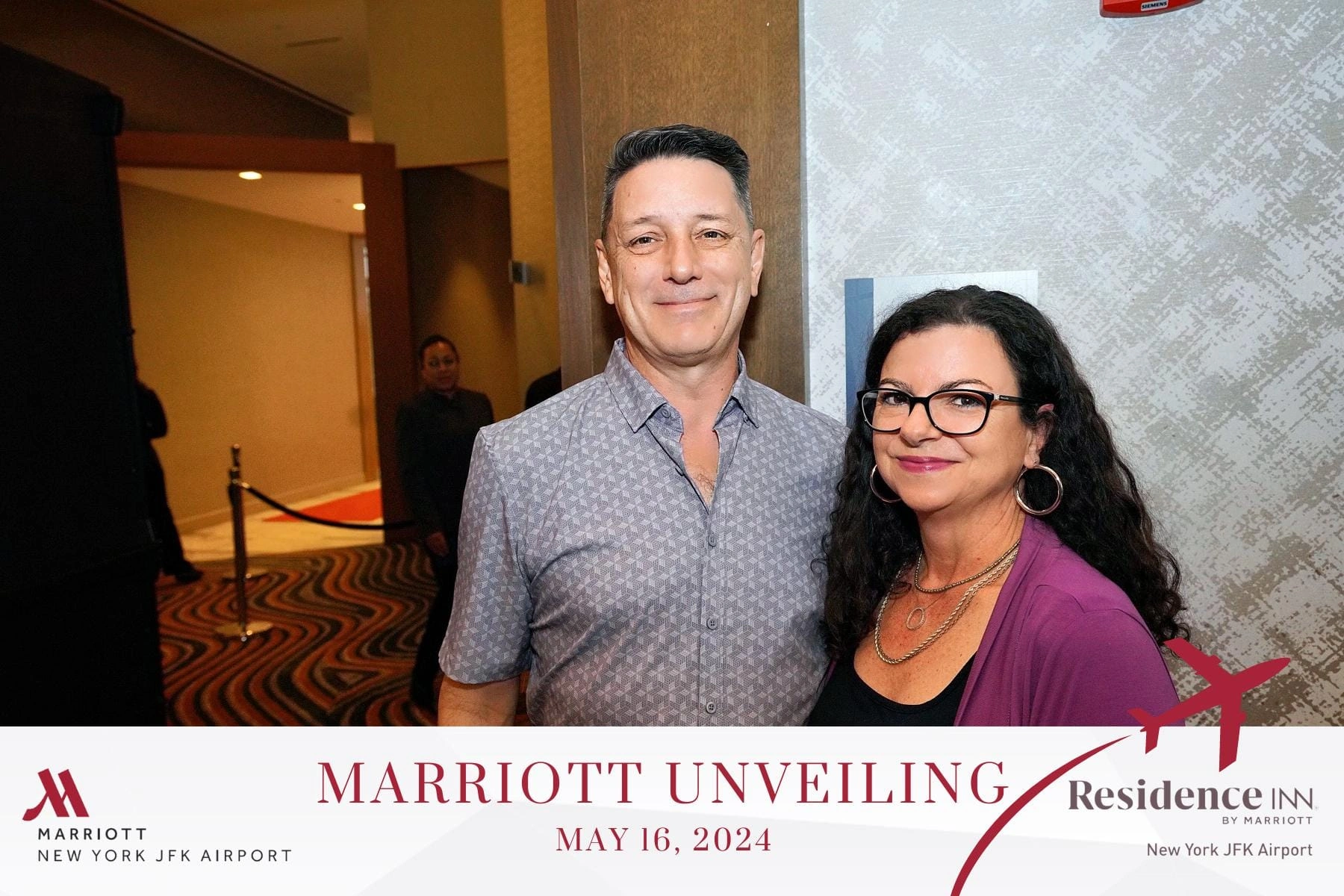 Eugene and Maureen Salvatore at Marriott Bonvoy event